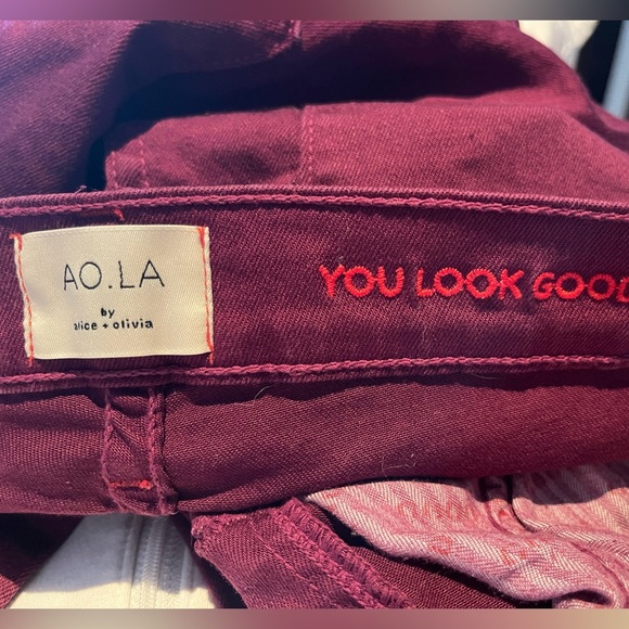 ALICE+OLIVIA♦️Good High Rise Button Fly Jeans - Picture 10 of 13